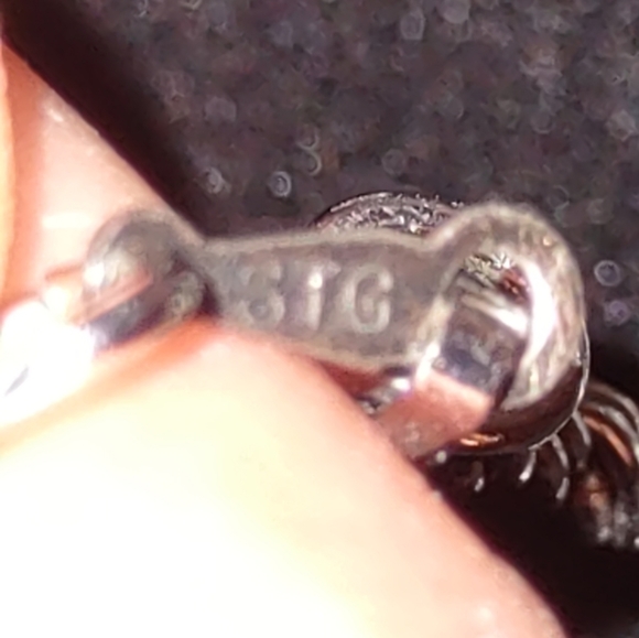 Gorgeous sterling silver chain with cubic zirconia diamonds - Picture 6 of 10